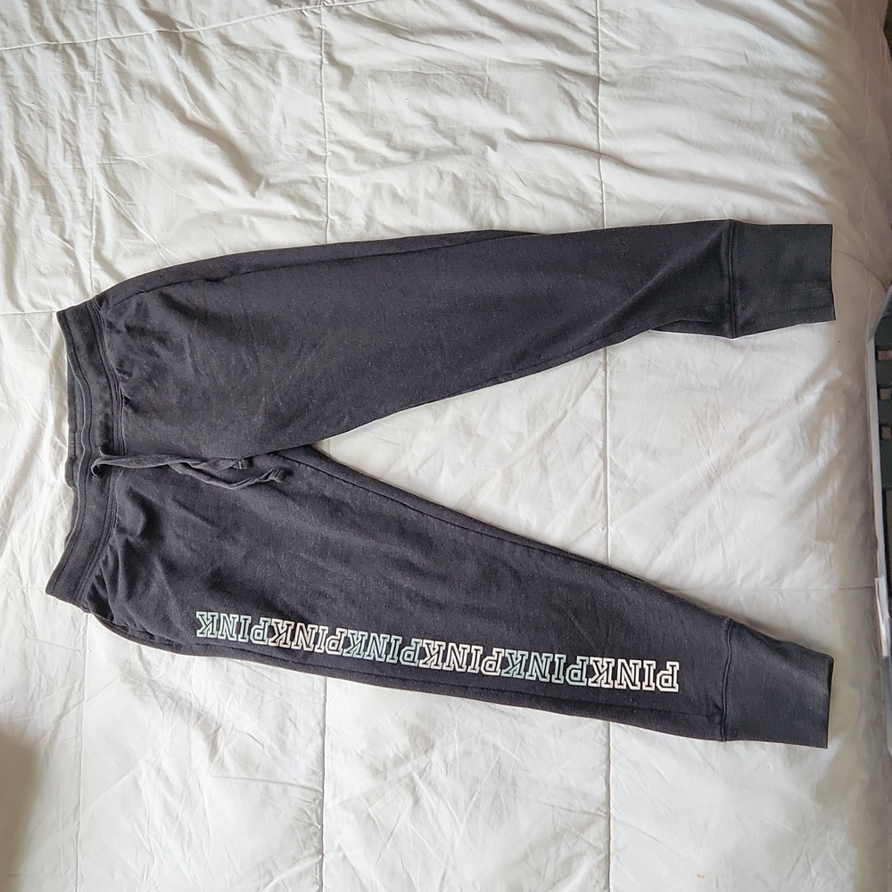 Size small pink sweat pants